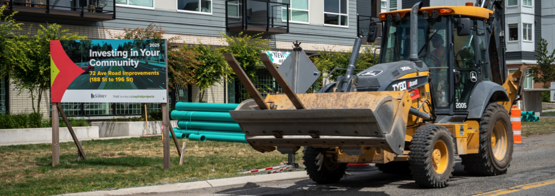 Construction begins on second phase of 72 Avenue Corridor Project in Surrey